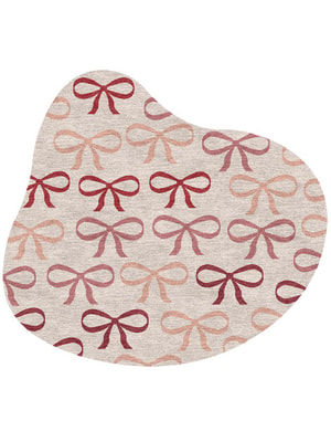 Bowled Splash Hand Knotted Tibetan Wool custom handmade rug