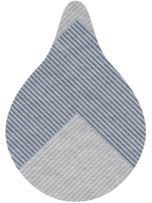 Brontide Drop Hand Knotted Tibetan Wool custom handmade rug