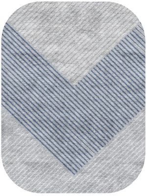 Brontide Oblong Hand Knotted Bamboo Silk custom handmade rug