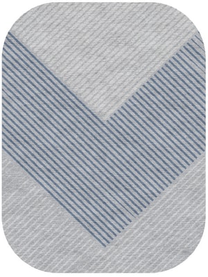 Brontide Oblong Hand Knotted Tibetan Wool custom handmade rug
