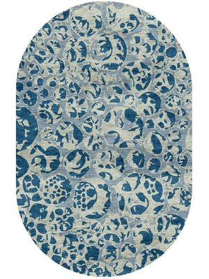 Bubbles Capsule Hand Knotted Bamboo Silk custom handmade rug
