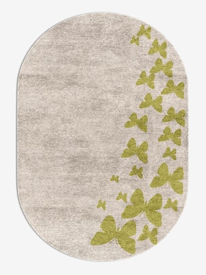 Butterfly Strokes Capsule Hand Knotted Bamboo Silk custom handmade rug