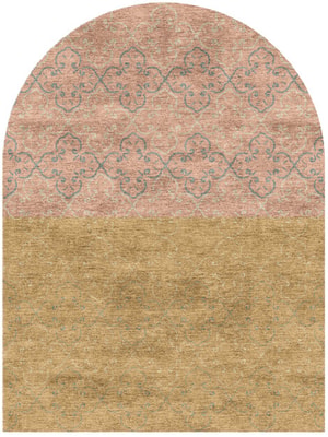 Calida Arch Hand Knotted Bamboo Silk custom handmade rug