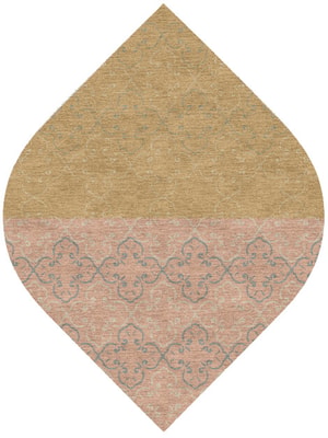 Calida Ogee Hand Knotted Tibetan Wool custom handmade rug