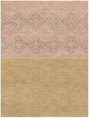 Calida Rectangle Hand Knotted Tibetan Wool custom handmade rug