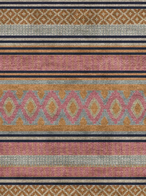 Camoufler Rectangle Flatweave Bamboo Silk custom handmade rug