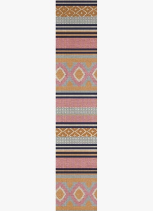 Camoufler Runner Flatweave New Zealand Wool custom handmade rug
