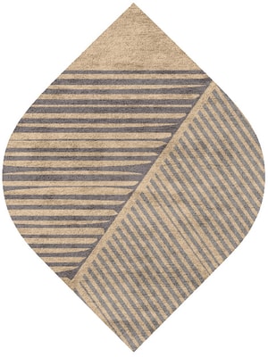 Cant Ogee Hand Tufted Bamboo Silk custom handmade rug