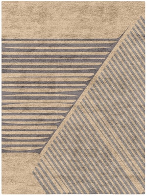 Cant Rectangle Hand Tufted Bamboo Silk custom handmade rug