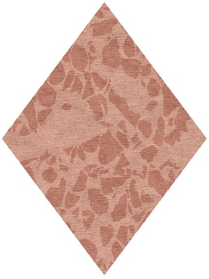 Carnelian Diamond Hand Knotted Tibetan Wool custom handmade rug
