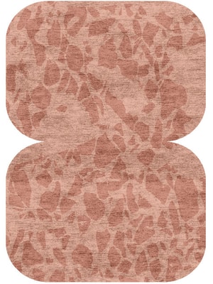 Carnelian Eight Hand Knotted Bamboo Silk custom handmade rug