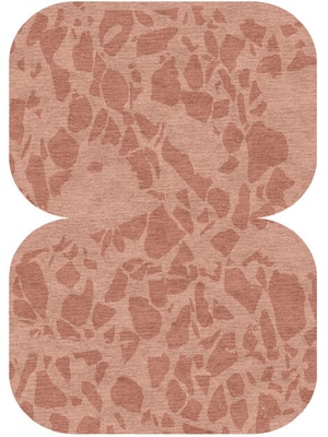 Carnelian Eight Hand Knotted Tibetan Wool custom handmade rug