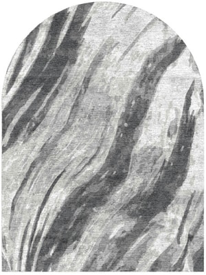 Cascade Arch Hand Knotted Bamboo Silk custom handmade rug