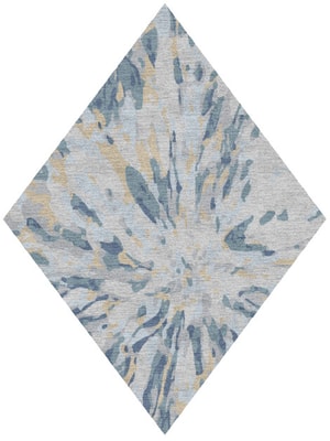 Centrum Diamond Hand Knotted Tibetan Wool custom handmade rug