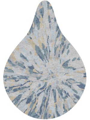 Centrum Drop Hand Knotted Tibetan Wool custom handmade rug