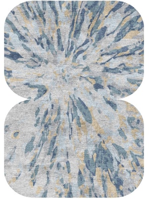 Centrum Eight Hand Knotted Bamboo Silk custom handmade rug