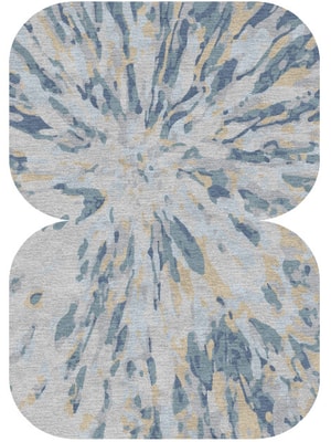 Centrum Eight Hand Knotted Tibetan Wool custom handmade rug
