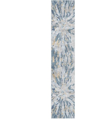Centrum Runner Hand Knotted Bamboo Silk custom handmade rug