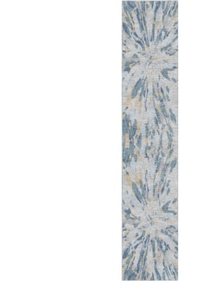 Centrum Runner Hand Knotted Tibetan Wool custom handmade rug