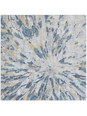 Centrum Square Hand Knotted Bamboo Silk custom handmade rug