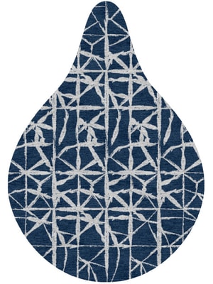 Chalk Drop Hand Knotted Tibetan Wool custom handmade rug