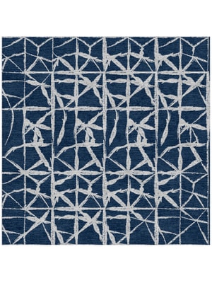 Chalk Square Hand Knotted Tibetan Wool custom handmade rug