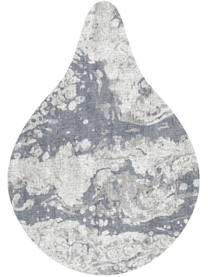 Chaos Drop Hand Knotted Bamboo Silk custom handmade rug