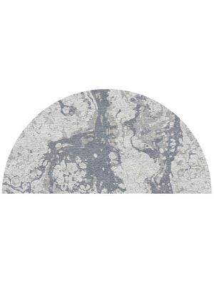 Chaos Halfmoon Hand Knotted Tibetan Wool custom handmade rug