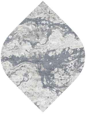 Chaos Ogee Hand Knotted Bamboo Silk custom handmade rug