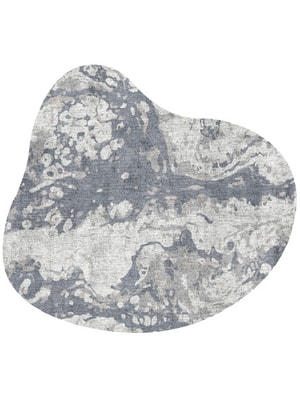 Chaos Splash Hand Knotted Bamboo Silk custom handmade rug