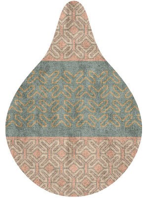 Chastity Drop Hand Knotted Bamboo Silk custom handmade rug