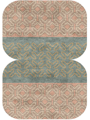 Chastity Eight Hand Knotted Bamboo Silk custom handmade rug
