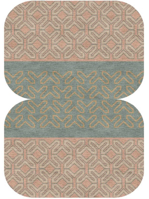 Chastity Eight Hand Knotted Tibetan Wool custom handmade rug