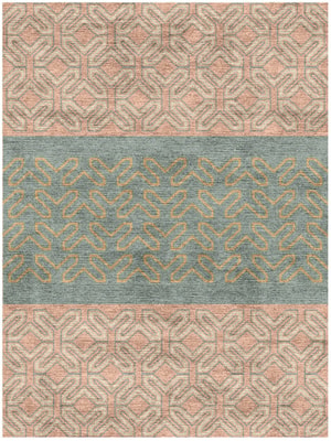 Chastity Rectangle Hand Knotted Bamboo Silk custom handmade rug