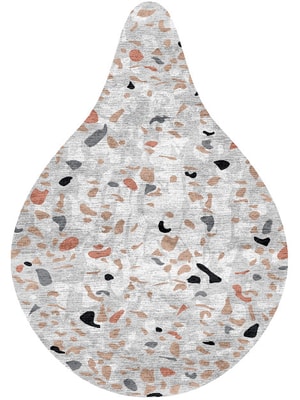 Citrine Drop Hand Knotted Bamboo Silk custom handmade rug