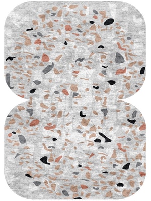 Citrine Eight Hand Knotted Bamboo Silk custom handmade rug