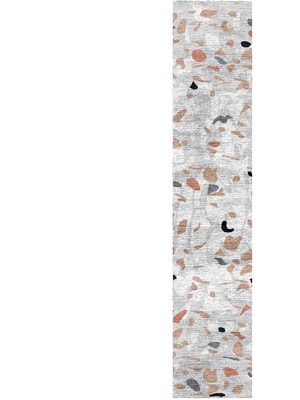 Citrine Runner Hand Knotted Bamboo Silk custom handmade rug