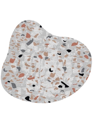 Citrine Splash Hand Knotted Tibetan Wool custom handmade rug