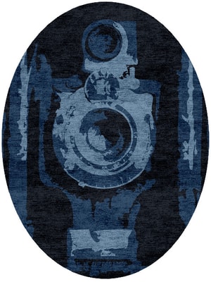 Classique Oval Hand Knotted Bamboo Silk custom handmade rug