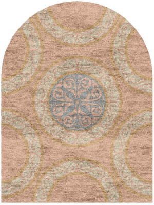 Clique Arch Hand Knotted Bamboo Silk custom handmade rug