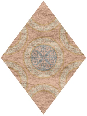 Clique Diamond Hand Knotted Bamboo Silk custom handmade rug