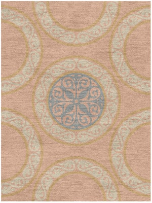 Clique Rectangle Hand Knotted Tibetan Wool custom handmade rug