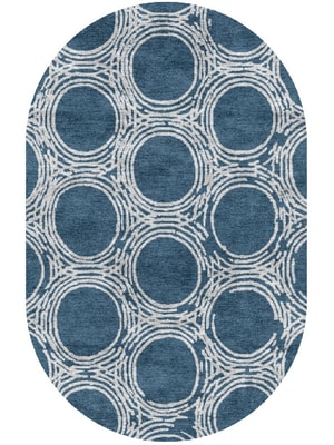 Coil Capsule Hand Knotted Bamboo Silk custom handmade rug