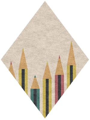 Colead Diamond Hand Knotted Tibetan Wool custom handmade rug