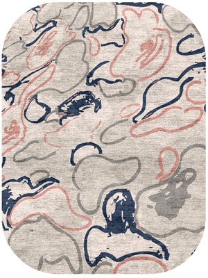 Colorida Oblong Hand Knotted Bamboo Silk custom handmade rug