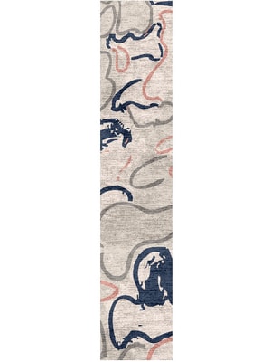Colorida Runner Hand Knotted Bamboo Silk custom handmade rug