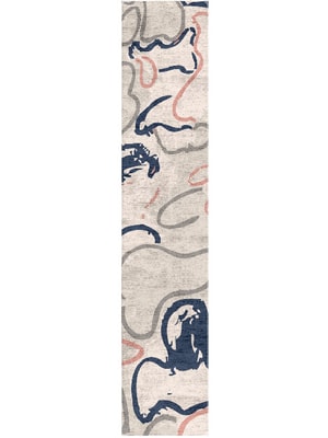 Colorida Runner Hand Tufted Bamboo Silk custom handmade rug