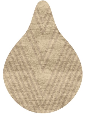Comethru Drop Hand Knotted Bamboo Silk custom handmade rug