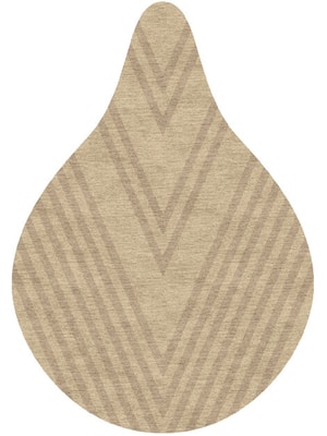 Comethru Drop Hand Knotted Tibetan Wool custom handmade rug