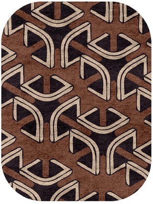 Concord Oblong Hand Tufted Bamboo Silk custom handmade rug